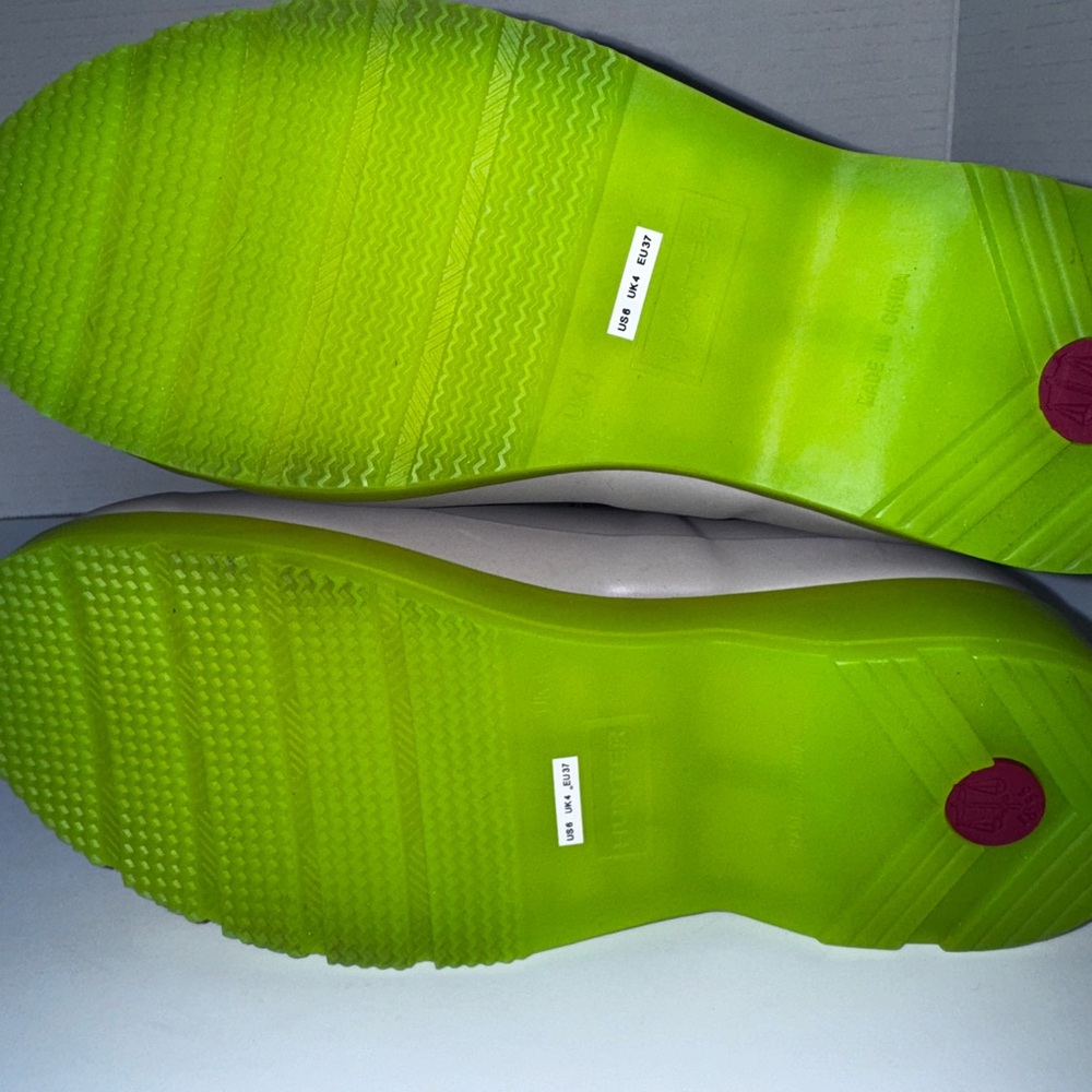Hunter Play Short Grey Translucent Sole Rubber Ra… - image 4